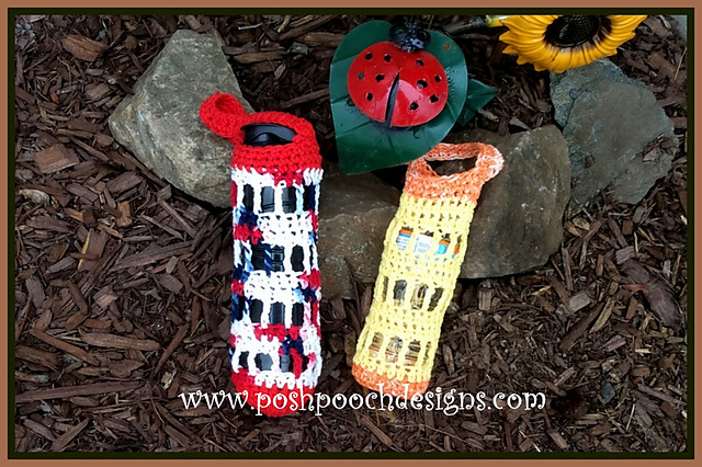 Lemon Water Bottle Cozy