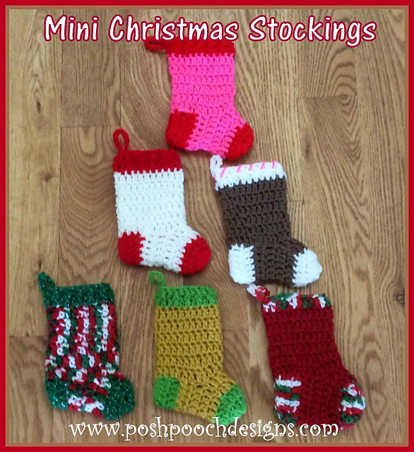 Mini Christmas Stockings
