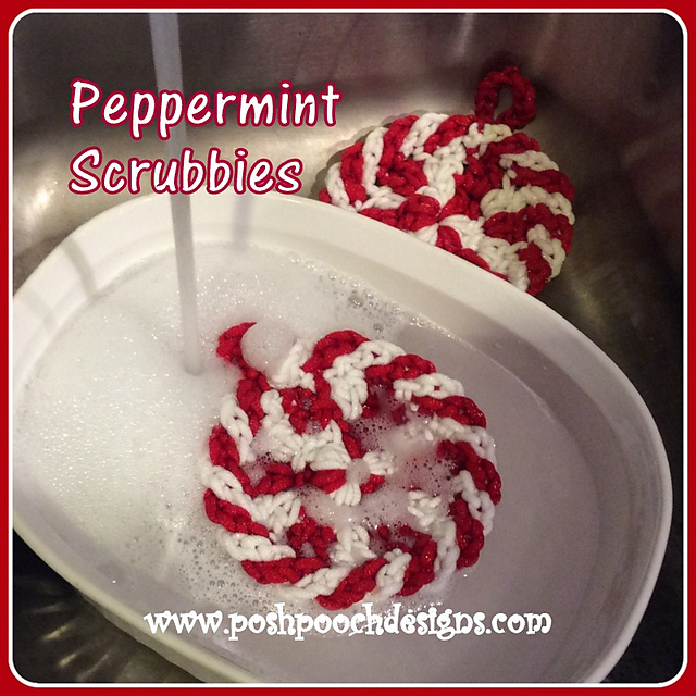 Peppermint Scrubbies