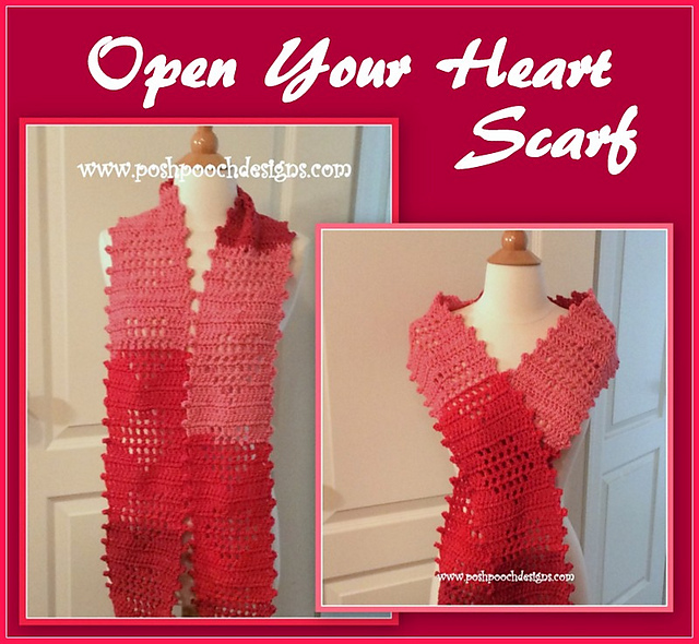 Open Your Heart Scarf