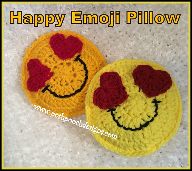 Emoji Smile Pillow