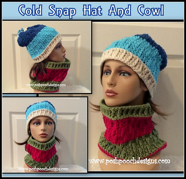 Cold Snap Hat And Cowl