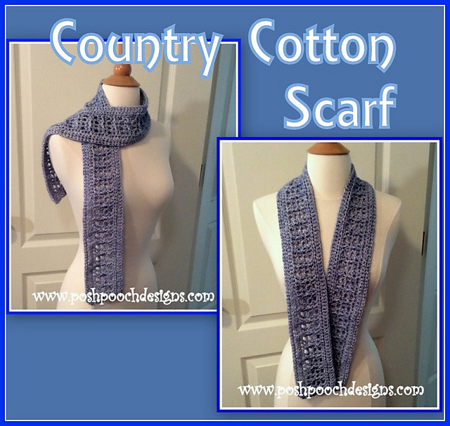 Country Cotton Men's Scarf
