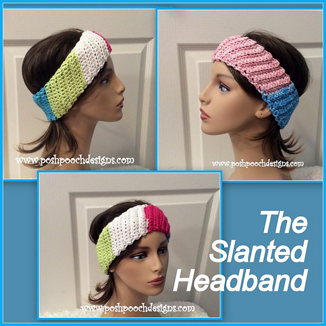 Slanted Ribbed Headband