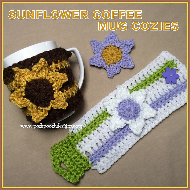 Sunflower Mug Cozie