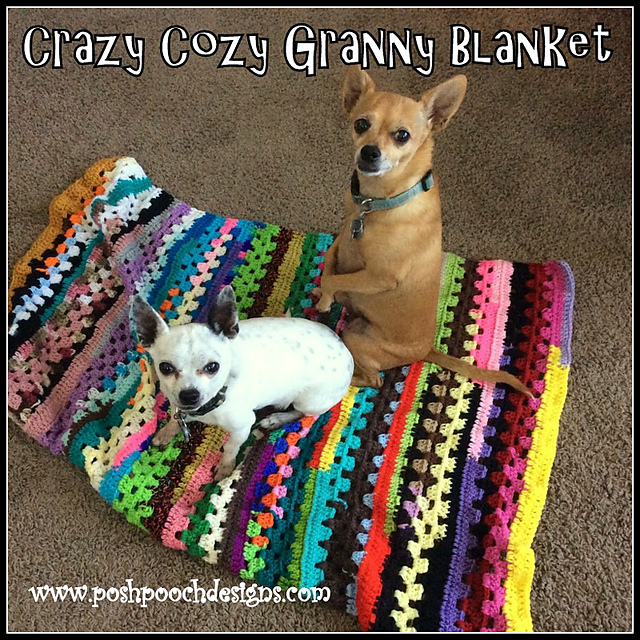 Crazy Cozy Granny Blanket