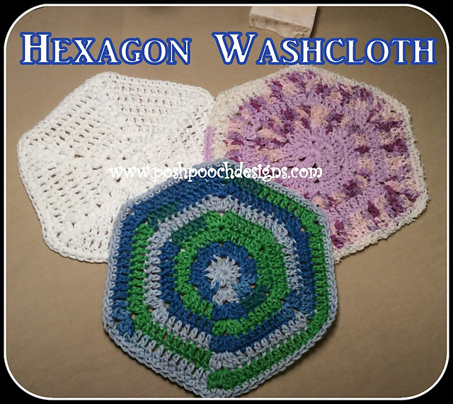 Hexagon Washcloth