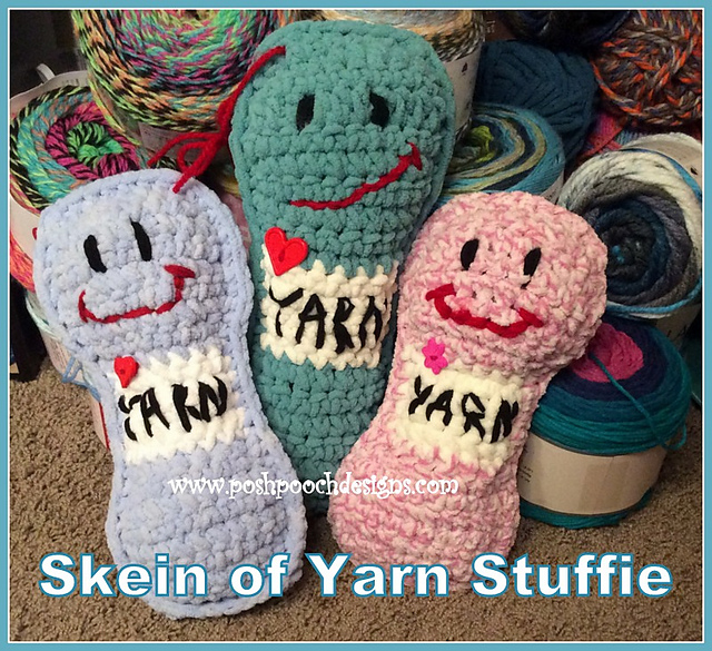 Skein of Yarn Pillow