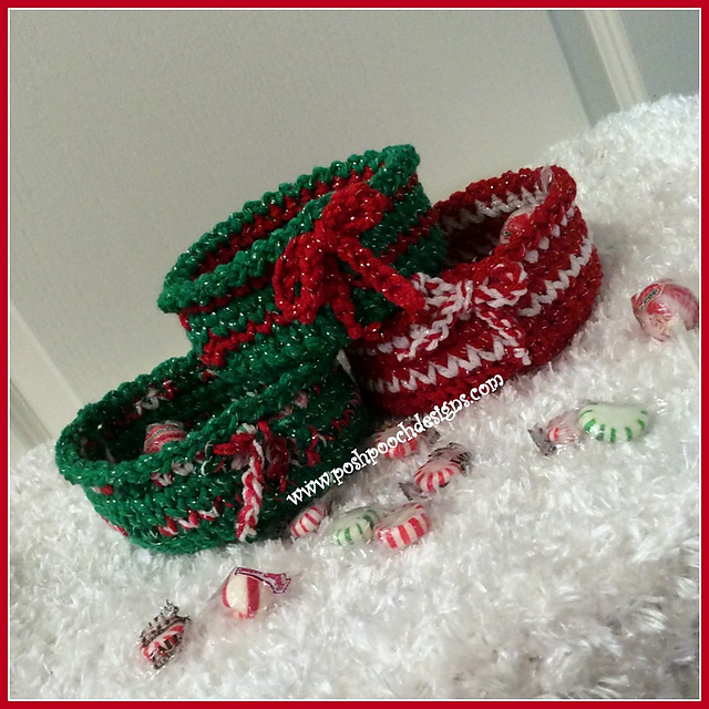 Sparkle Candy Baskets