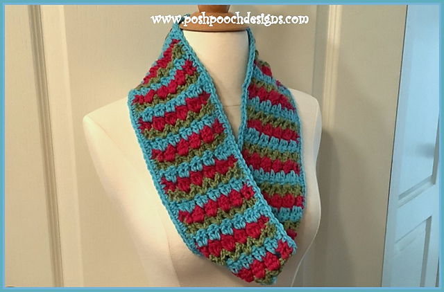 Tulips In A Row Scarf