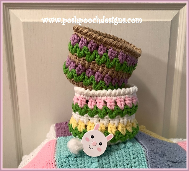 Spring Tulip Basket