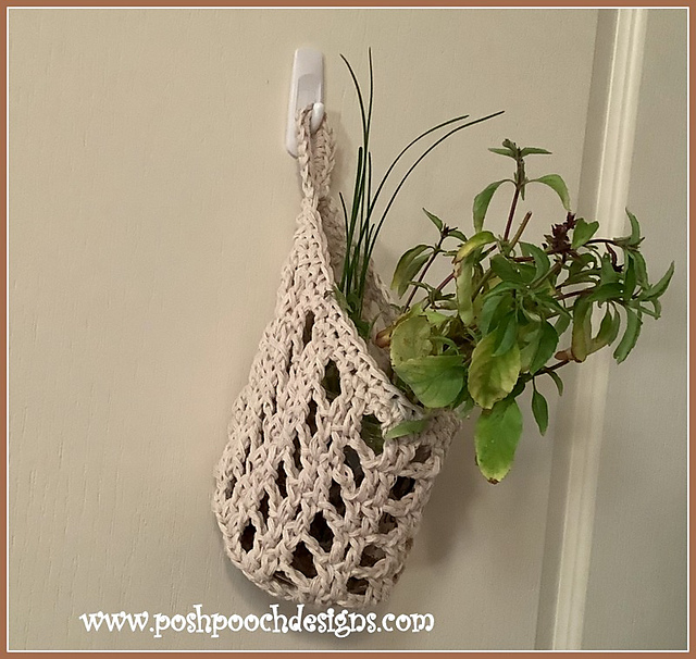 Hemp Hanging Basket
