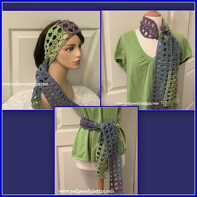 Capri Beaded Scarf