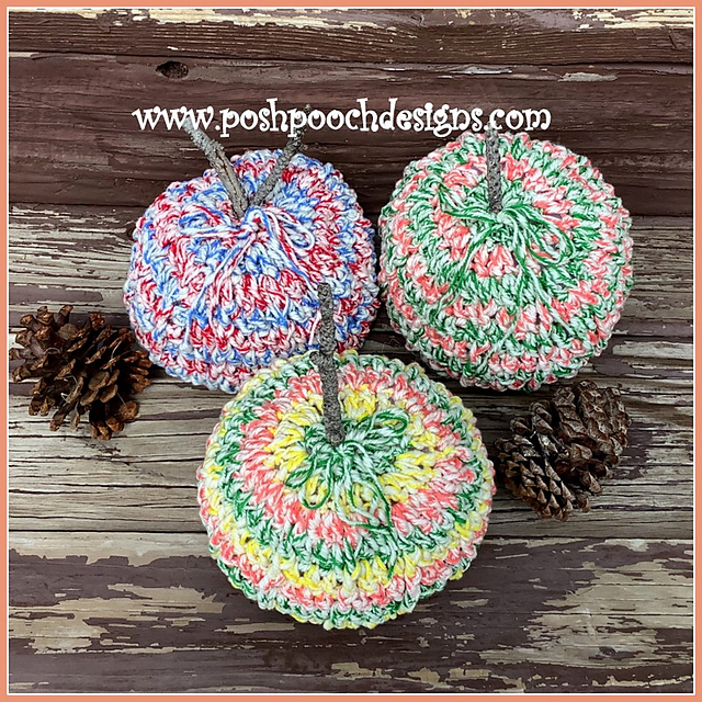 Striped Cotton Pumpkins