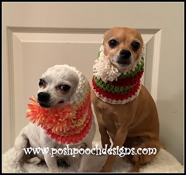 Striped Dog Snoods