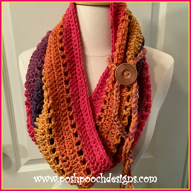Fruit Striped Cowl