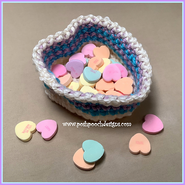 Heart Candy Basket