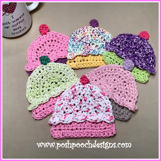 Cupcake Coasters