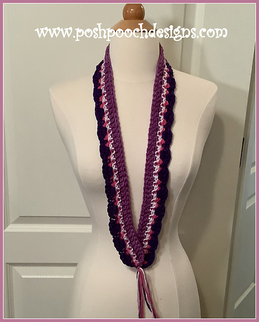 A Pop Of Color Skinny Scarf