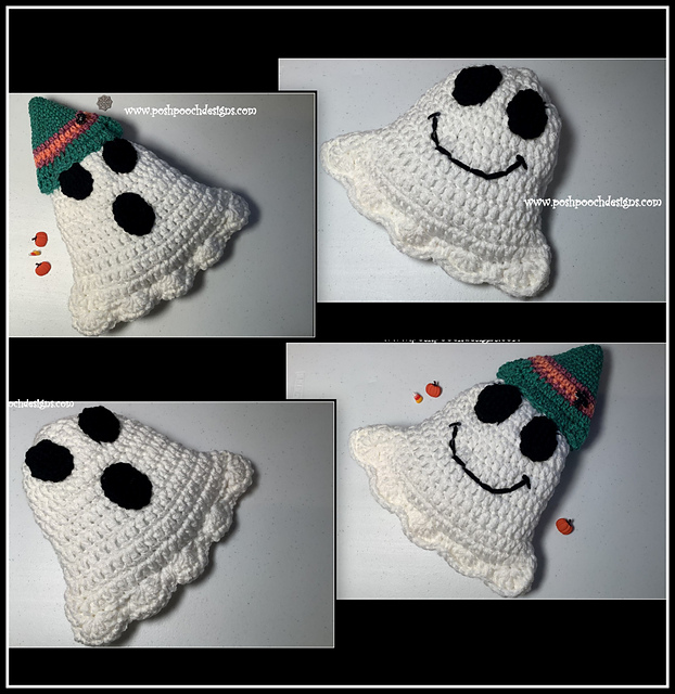 Boo The Ghost Pillow