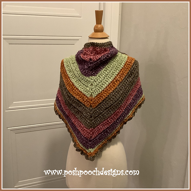 Scrap Happy Triangle Scarf