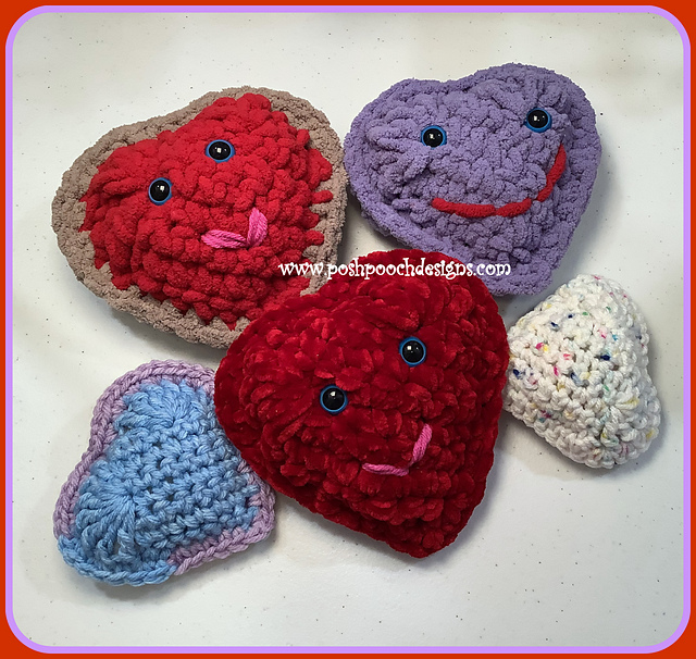 Lovey Stuffie Hearts