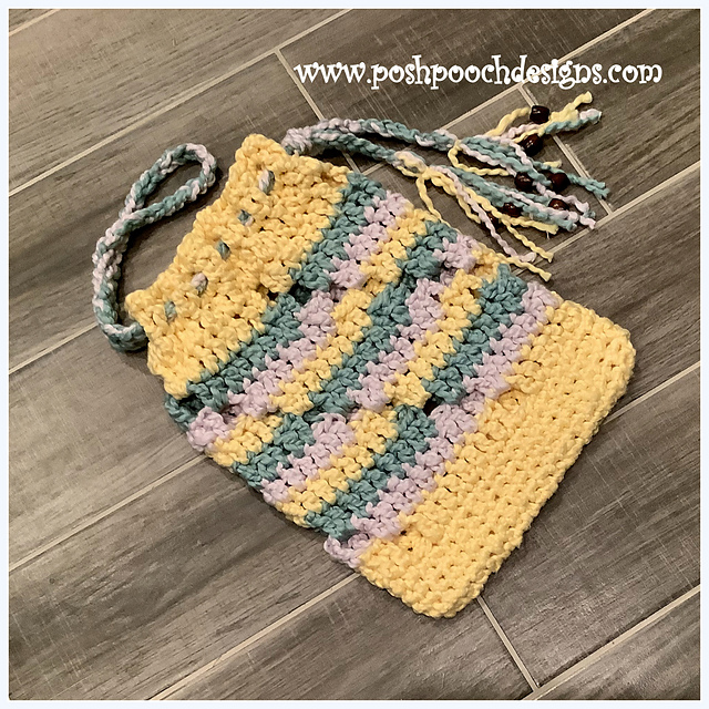 Chunky Drawstring Beach Bag
