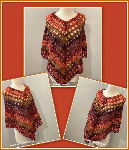 Grateful Granny Poncho
