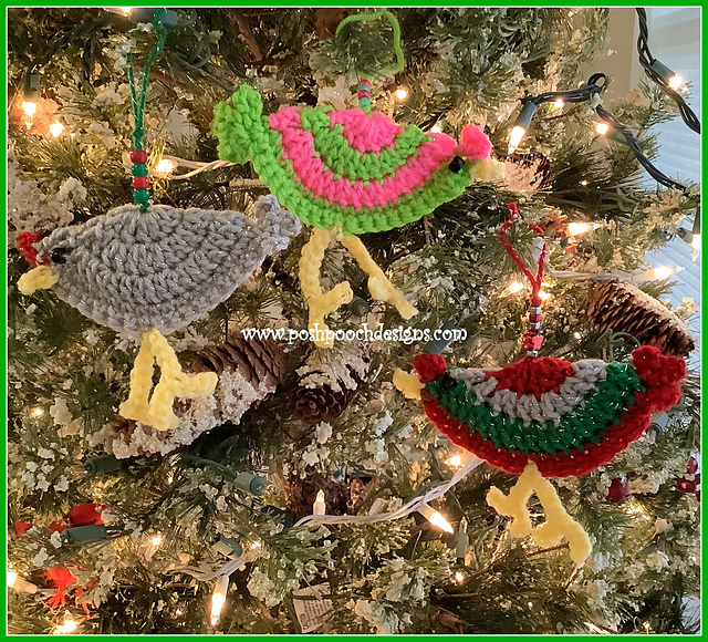 Funky Chicken Ornament
