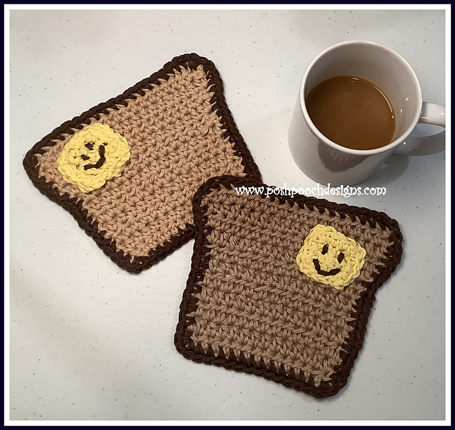 Breakfast Toast Coaster