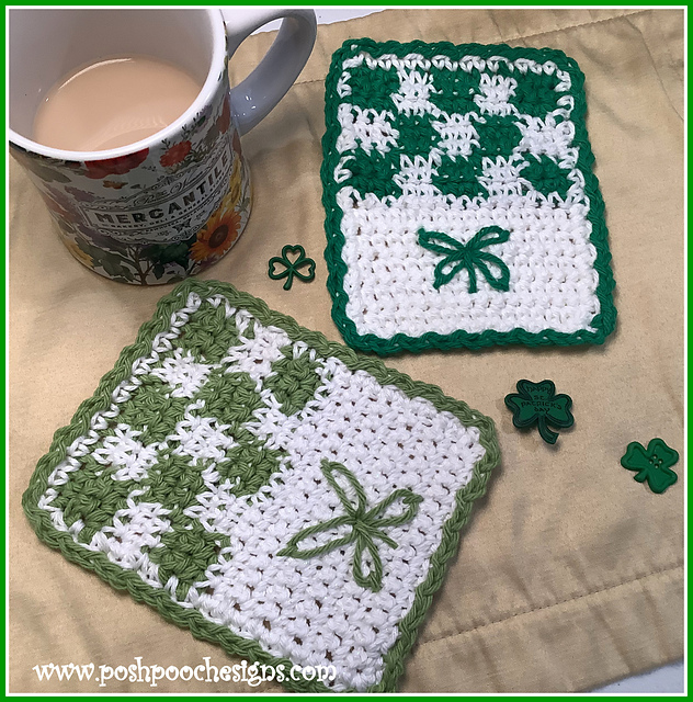 Clover Mug Rug