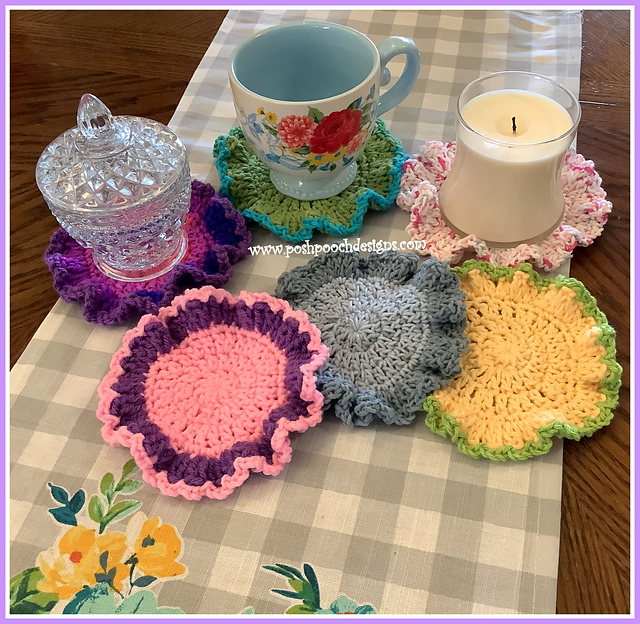 Lots of Ruffles Coaster