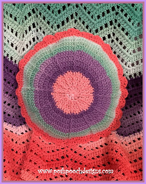 Round Ombre Pillow