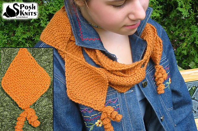 Diamonds in the Rough Scarf