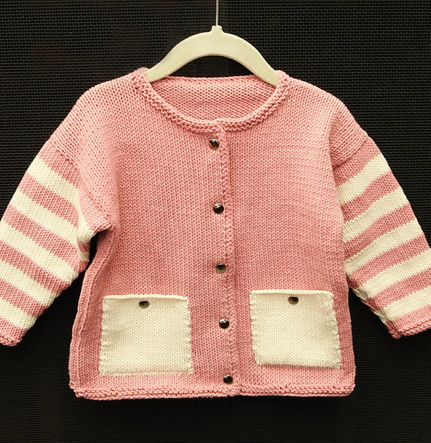 Girls Snappy Cardigan