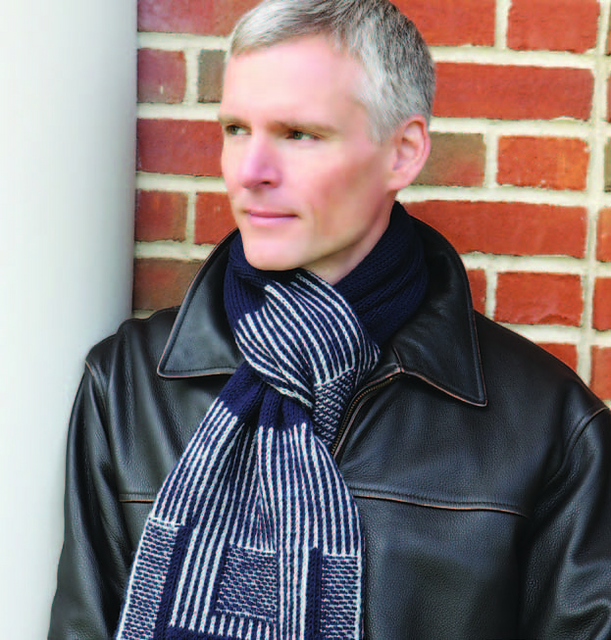 Scandinavian Stranded Scarf