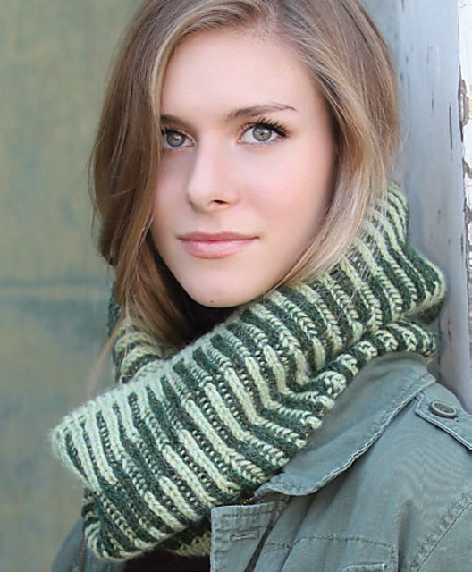 Forest Pathways Cowl