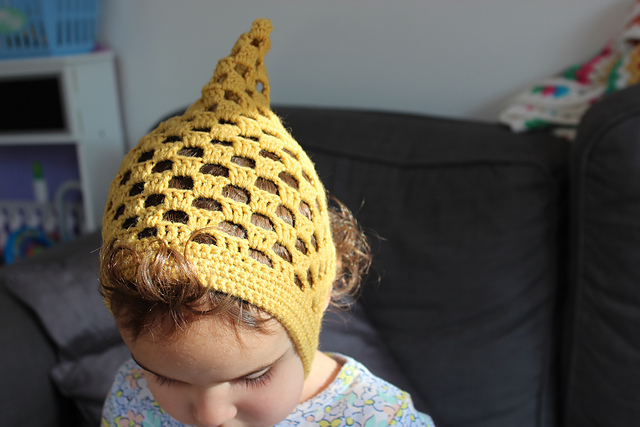 Custard Pixie Hats