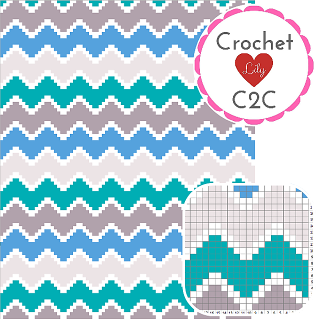 Chevron C2C Blanket