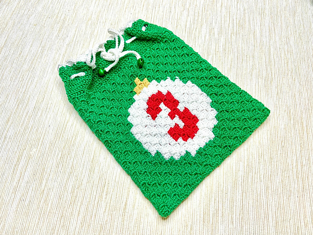 Advent calendar. Candy bag. Day 3