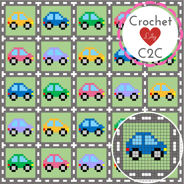 Cars C2C blanket