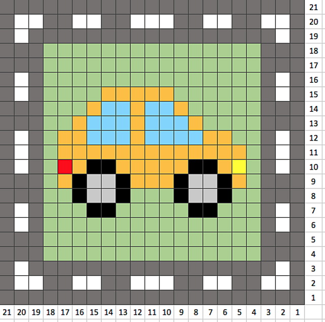C2C coaster with car