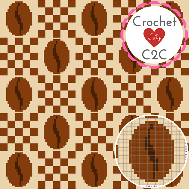 Coffee beans C2C blanket