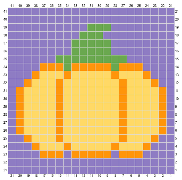 C2C coaster big pumpkin