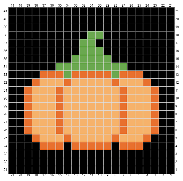 C2C coaster cute pumpkin