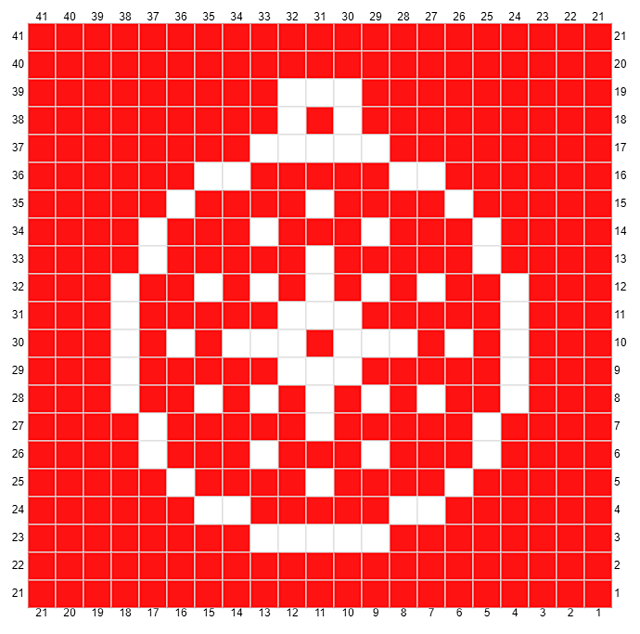 C2C coaster Christmas ball