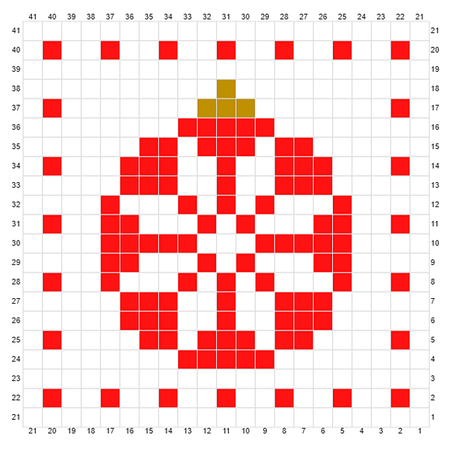 C2C coaster Nordic star ball.