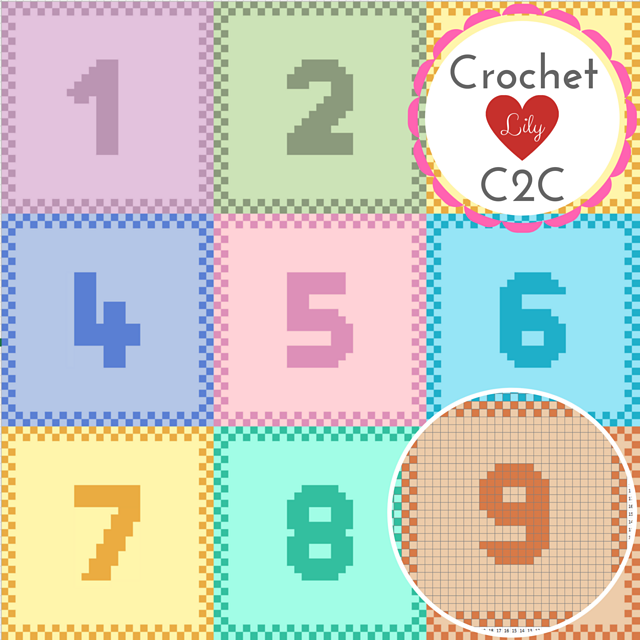 Numbers C2C blanket
