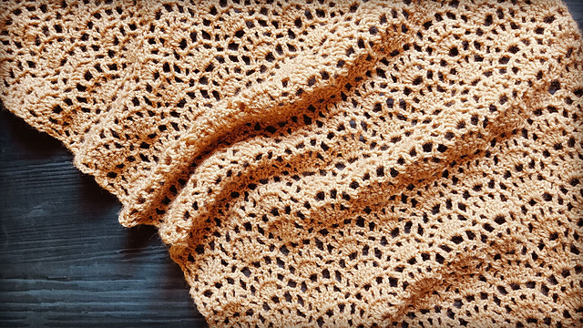 Sunbeam shawl