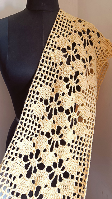 Begonia scarf